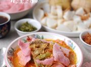 Gambar ketupat sayur padang