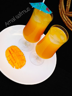 A picture of Mango juice.