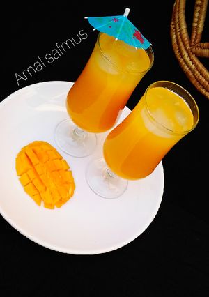 A picture of Mango juice.