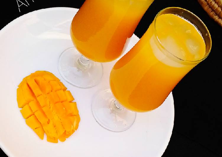How to Make Super Quick Homemade Mango juice