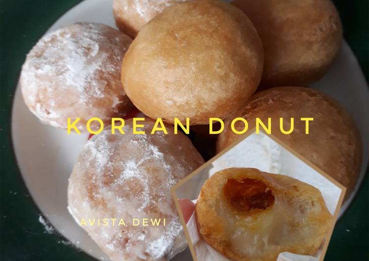 #42. Korean Old Donut-Tepung Ketan (No ragi,telur&margarin)