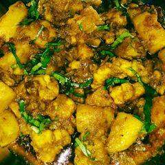A picture of Dhaniya Prawn.