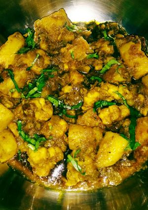 A picture of Dhaniya Prawn.
