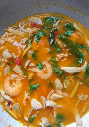 Foto resep 17.Sup Tomyam Seafood#BikinRamadanBerkesan