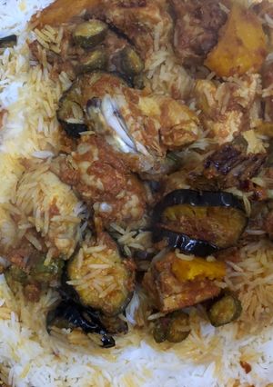 صورة لوصفة مقلوبه 😋