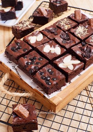 Foto resep Chewy Fudgy Brownies