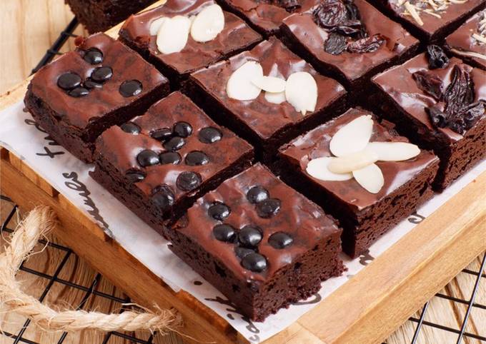 Resep Chewy Fudgy Brownies oleh Homemadebylita - Cookpad