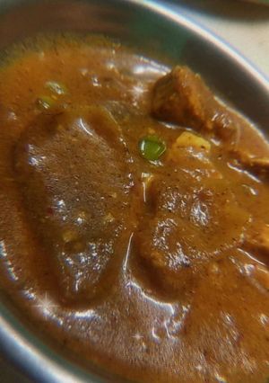 A picture of Matar paneer sabzi.