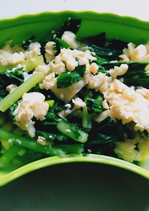 Foto resep Cah Sawi Tofu Telur
