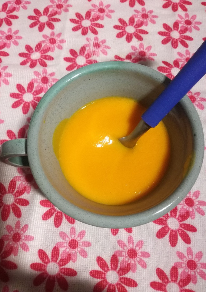 Una foto de Sopa crema de Anco y Jengibre