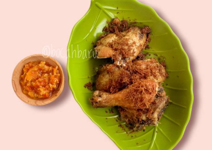 Cara Membuat Ayam Rempah Sambal Bawang Ekonomis Untuk Dijual