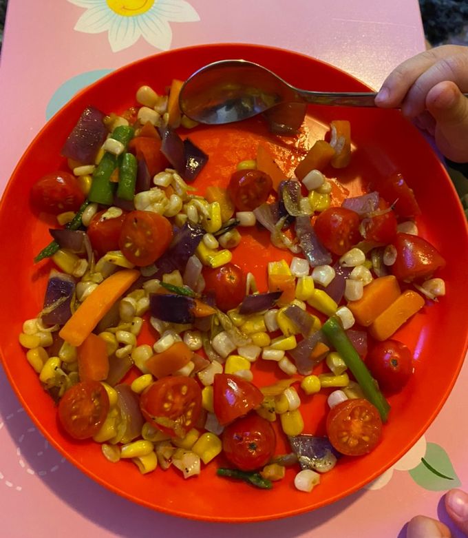 Foto resep Snack Tumis Sayuran Toddler