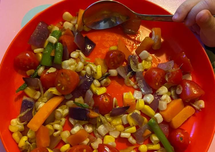 Resep Snack Tumis Sayuran Toddler, Lezat