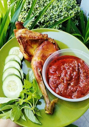 Foto resep Lalapan Ayam Kampung