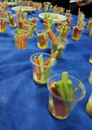 A picture of Veggie snack.
