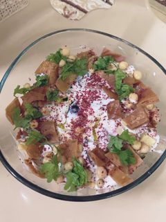 صورة لوصفة فته باذنجان