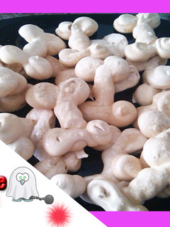 Una foto de Recetas para Halloween fáciles, huesos de merengue