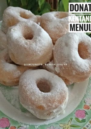 Foto resep Donat kentang menul menul