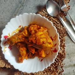 A picture of Ginger Garlic Chicken Curry Dry.