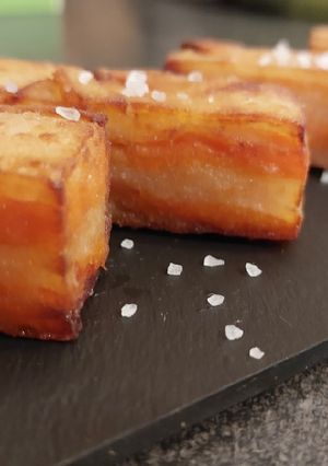 Une photo de Presser de pomme de terre 🥔 et patate douce 🍠 frit