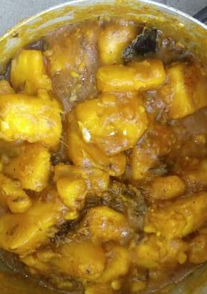 A picture of Yam porriage.