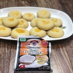 A picture of One bite naan khatai.