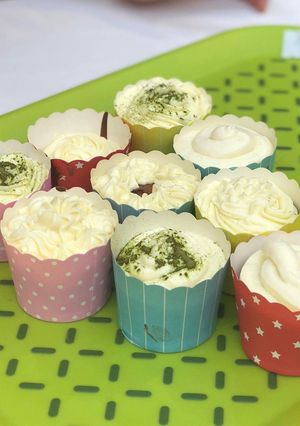 Hình của món Bánh cupcake red velvet.