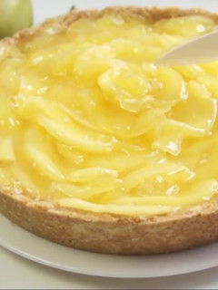 Una foto de Tarta de manzana sin horno