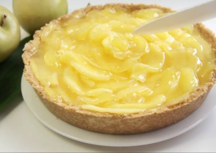 Tarta de manzana sin horno