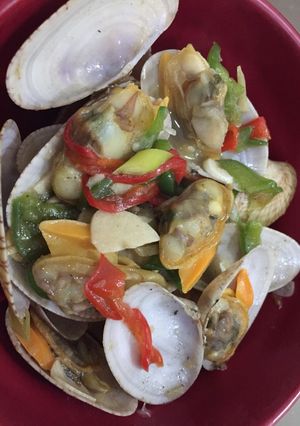 Foto resep Kerang batik saus tiram