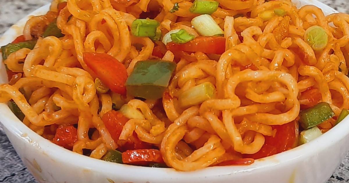 Schezwan Maggi Noodles Recipe by Naheed Alam Cookpad
