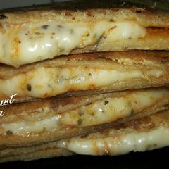 A picture of Cheese brust paratha.
