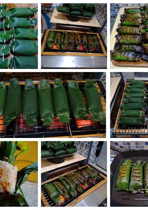 Foto resep Nasi bakar imut, mantul 👍🏼