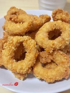 Foto resep Cumi goreng tepung/calamari🦑