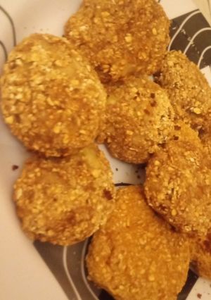 Una foto de Galletitas de avena-manzana-miel