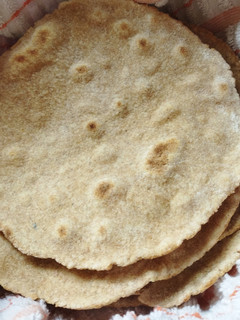 Una foto de Tortillas integrales para tacos