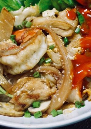 รูปของ คั่วไก่ทะเลบ้านหมี