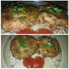 A picture of Chicken Cheese Cutlets.