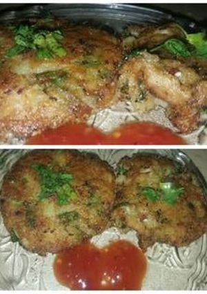 A picture of Chicken Cheese Cutlets.