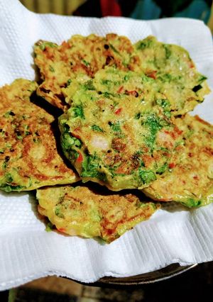Una foto de Torrejas de lechuga y jamón baja en calorías💃