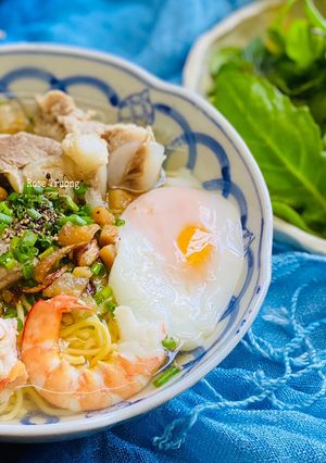 Hình của món Trứng Osen.