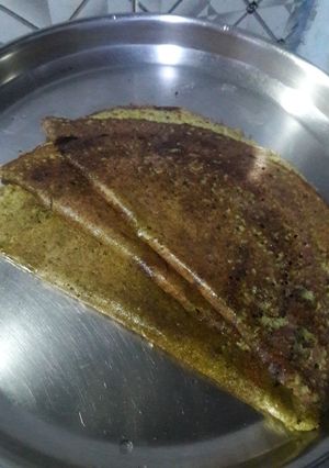 Paalak. Kee thosai செய்முறை முக்கிய புகைப்படம்