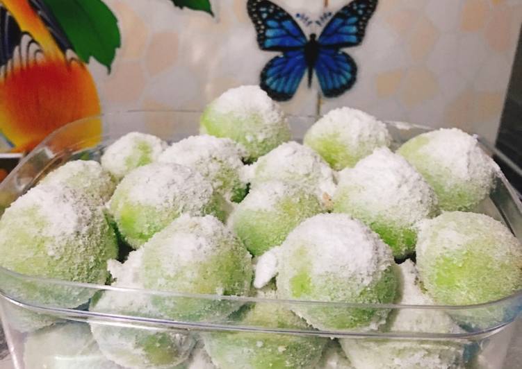 Pandan snow ball #bikinramadhanberkesan