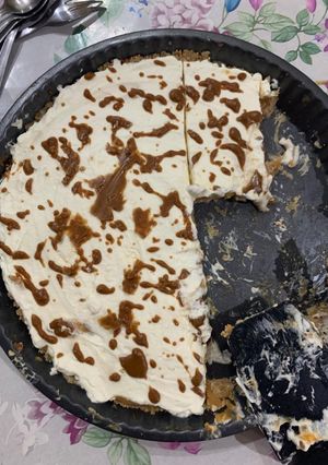 صورة لوصفة طارط البنان و الكراميل (Banoffe pie)