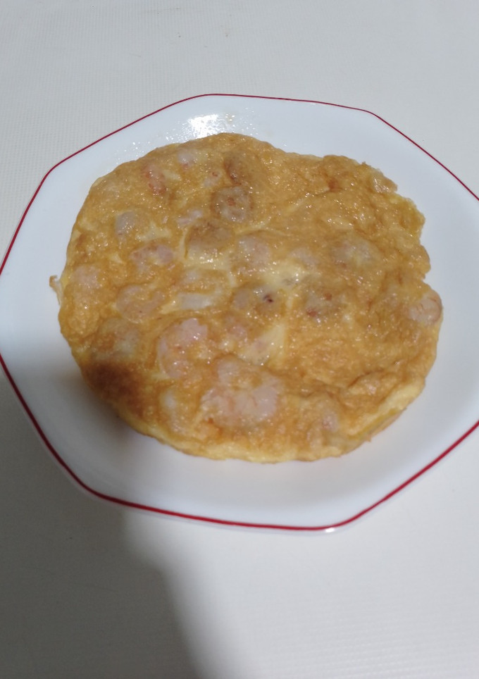 Una foto de Tortilla de Gambas