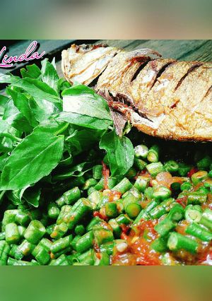 Foto resep Sambel Terasi Kacang Panjang