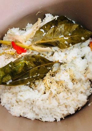 Foto resep Nasi Liwet Rice-cooker