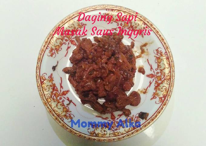 Daging Sapi Masak Saus Inggris