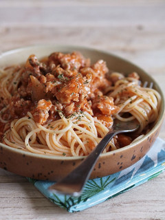 Foto resep Spageti Ayam Tomat
