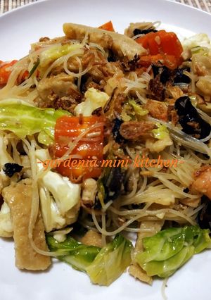 Foto resep Capcay Bihun Kekian Goreng